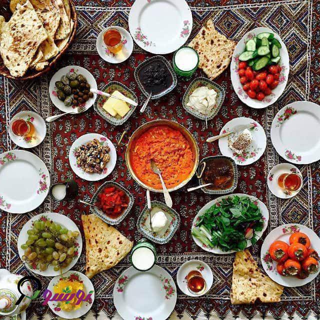 غذاهای ایرانی در ژورنال نوبشو